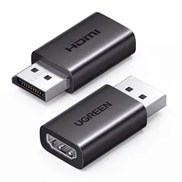 Відеоперехідник UGREEN DP132 DisplayPort - HDMI 4K 30 Гц чорний (65302)