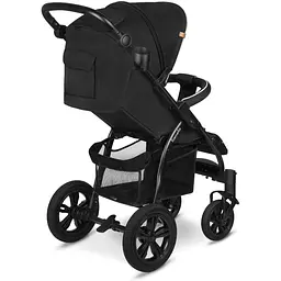 Прогулянкова коляска Lionelo Annet Tour Black Carbon, чорна (LO-ANNET TOUR BLACK CARBON) - мініатюра 8