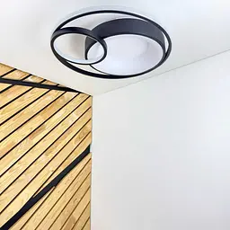 Світильник LED smart DUOS+пульт круг 100W 3000-5000K IP20 чорний Violux ( 220785 ) - мініатюра 2