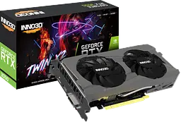 Відеокарта GeForce RTX 3050 8GB Inno3D Twin X2 (N30502-08D6-1711VA41)