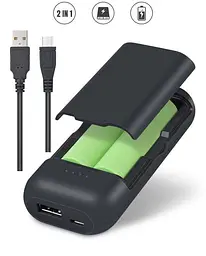 Універсальний зарядний пристрій Power Bank PB2 18650х2 - мініатюра 2