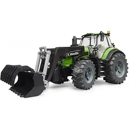 Машинка іграшкова Bruder Трактор Deutz 8280 TTV з переднім навантажувачем (03161) - мініатюра 2