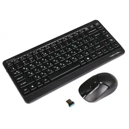 Комплект A4Tech FG1112 Wireless Black (4711421959339) - мініатюра 4