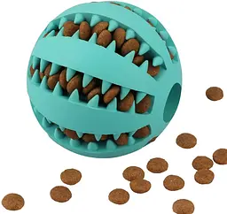 Інтерактивний м'яч для собак Dog Treat Toy Ball - мініатюра 2