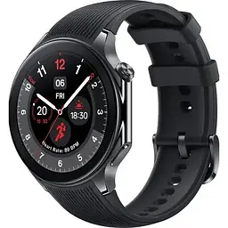 Смарт-годинник OnePlus Watch 2 OPWWE231 Black Steel (чорний метал)
