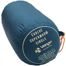 Спальний мішок Vango Evolve Superwarm Single/+2°C Moroccan Blue Left (SBREVOLVEM23TJ8) - мініатюра 4