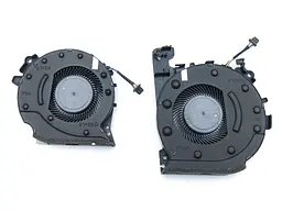 Вентилятор (кулер) для HP Pavilion 15-CX, 15-CX0058WM, 15-CX, 15-CX0068TX (FKKA DFS501105PR0T) (CPU+GPU) Пара - мініатюра 2