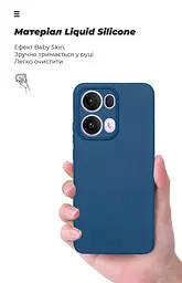 Чехол ArmorStandart ICON для OPPO Reno13 Pro 5G Camera cover Blue (ARM81894) - мініатюра 7