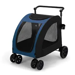 Коляска для домашніх тварин Bestopet Люпосанчик BS-RL-21 Dark Blue