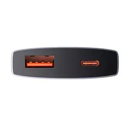 МЗП Baseus GaN5 Pro Ultra-Slim QC 3.0+PD 65W (1USB-A/1C) + кабель Type-C to Type-C (CCGP15011) Gray - мініатюра 3
