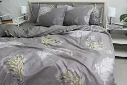 Комплект постільної білизни з компаньйоном Tag Tekstil S542 King Size (Євро maxi) - мініатюра 6