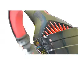Навушники з мікрофоном Microlab G6 1,2 м Black+red - мініатюра 4