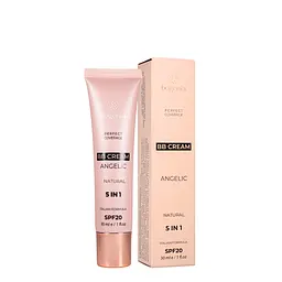 Тональний BB крем Bogenia Angelic 5 в 1 SPF 20, №002 Natural