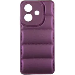 Чохол до мобільного телефона Dengos Oppo A3X Soft + glass (Purple) - мініатюра 2