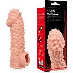 Насадка на член Kokos Cock Sleeve CS 004 M - мініатюра 2