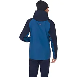 Куртка Mammut Crater IV HS Hooded Jacket M XL tschiel-marine - мініатюра 9