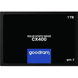 SSD накопичувач Goodram CX400 Gen.2 1TB (SSDPR-CX400-01T-G2) [142751]