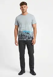 Футболка чоловіча Turbat Fog Mens S Світло-сірий