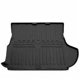 Килимок у багажник 3D для Mitsubishi Outlander XL 2006-2012 (with sub) / Високий борт