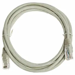 Патч-корд Kingda 2м, UTP, cat.6, CU, 24AWG, grey (KD-PAUT6200GY)