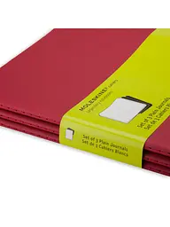 Записник Moleskine Cahier великий, Нелінований Бордо (CH123) - мініатюра 2