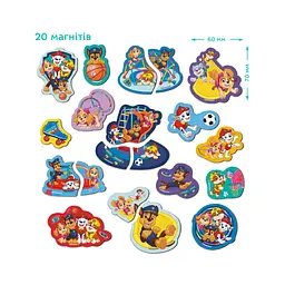 Дитячий набір магнітів Ігровий майданчик 200668, 20 великих магнітів - мініатюра 2