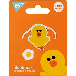 Закладка металева Yes Line Friends (707833)