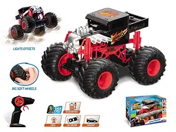 Іграшковий автомобіль на радіокеруванні Mondo Hot Wheels Monster Trucks Bone Shaker 1:15 (63648) - мініатюра 2