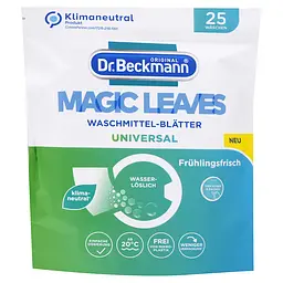 Серветки для прання Dr. Beckmann Magic Leaves 25 шт.