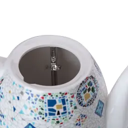 Електрочайник керамічний SOKANY SK-09008 дисковий 1.5 л, мозаїка - мініатюра 9