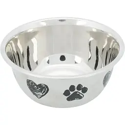 Миска для собак Trixie, металева на гумовій основі, 2 л, d20 см (25273) - мініатюра 2