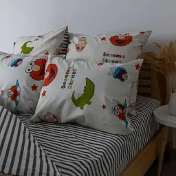 Постільна білизна ТЕП Soft Dreams Sesame Faces 70x70 полуторна білий - мініатюра 4