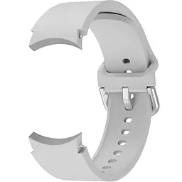 Ремінець силіконовий BeWatch Samsung Galaxy Watch 4/5/Pro SoftTouch Сірий (0139310) - мініатюра 3