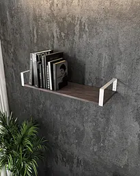 Настінна полиця Moreli FXR-28 LOFT 800х126х290 мм Венге Темний/Білий