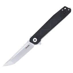 Ніж складаний туристичний Ruike P127-B, (9.1 см) 14C28N / G10 + steel 420 чорний