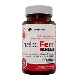 Хелатне залізо Olimp Sport Nutrition Chela-Ferr Forte, 60 капсул
