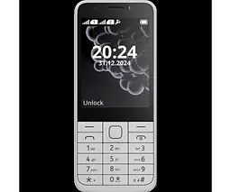Телефон кнопковий Nokia 230 TA-1609 Dual Sim 2024 білий (6438409094933) - мініатюра 3