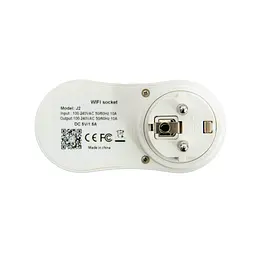 Розумна розетка з таймером, розетка вайфай з дистанційним керуванням WIFI Socket J2 10A 240V +USB - мініатюра 3
