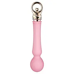 Вібромасажер Zalo Confidence Pre-Heating Wand Massager 22.5 см рожевий - мініатюра 5