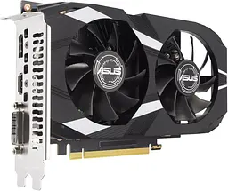 Відеокарта ASUS RTX 3050 6GB DUAL OC (DUAL-RTX3050-O6G) (GDDR6, 96 bit, PCI-E v4.0 x8) - мініатюра 3