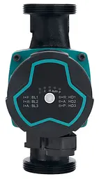 Циркуляційний насос Aquatica GPA25-4/180 III енергозберігаючий, 5-25Вт Hmax 4м Qmax 47л/хв Ø1½" 180мм + гайки (774043) - мініатюра 1
