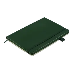Блокнот діловий Buromax Logo2U Brief А5 96 арк. в клітинку обкладинка штучна шкіра зелений (BM.295104-04) - мініатюра 3