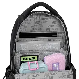 Рюкзак для старшої школи Kite Education teens 2587M Drama Queen Чорний (K26-2587M-2) - мініатюра 16