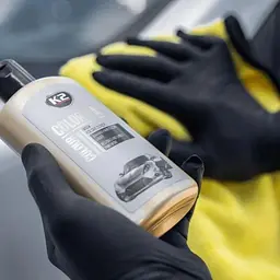 Поліроль для кузова крем K2 Color Max 250ml приховує подряпини - мініатюра 4