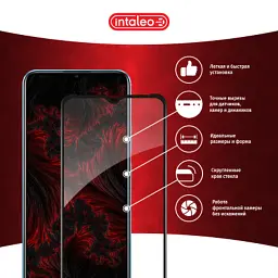 Скло захисне Intaleo Full Glue RealMe C21Y Black (1283126518515) - мініатюра 3