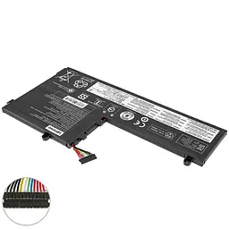 Батарея для ноутбука Lenovo L17M3PG2 LONG CABLE 80mm (Legion Y730-15ICH Y740-15ICH) 11.52V 4955mAh 57Wh Чорний