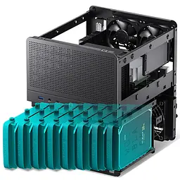 Корпус Jonsbo N3 Black (N3 Black) Без БП - мініатюра 10