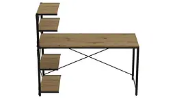Комп'ютерний стіл Ferrum-decor Джек 75x120x70 Чорний ДСП Артизан (FRD-105409)