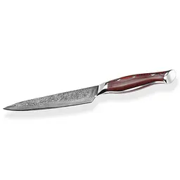 Ніж кухарський 20 см Damascus DK-FK 1001 VG-10 Дамаська сталь 67 шарів - мініатюра 2