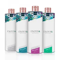 Масажне молочко 500 мл Exotiq Soft & Tender Massage Milk - мініатюра 4